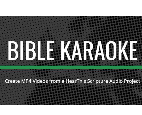 Bible Karaoke